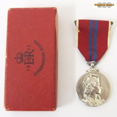 1953 QEII Coronation Medal - Boxed
